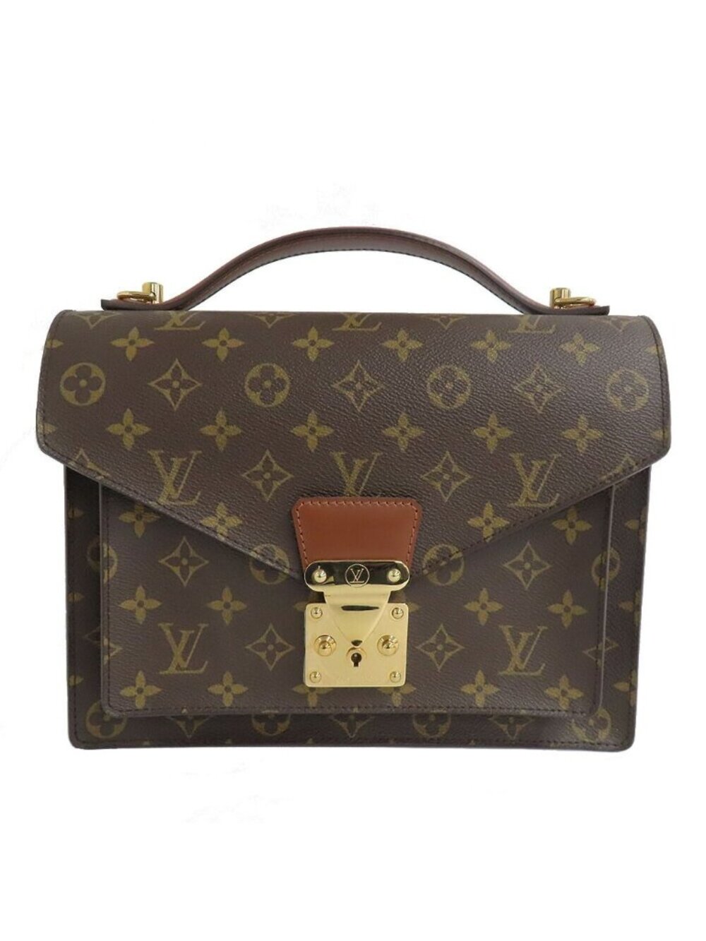 Louis Vuitton Monogram Monceau 28 2-Way Bag Protection